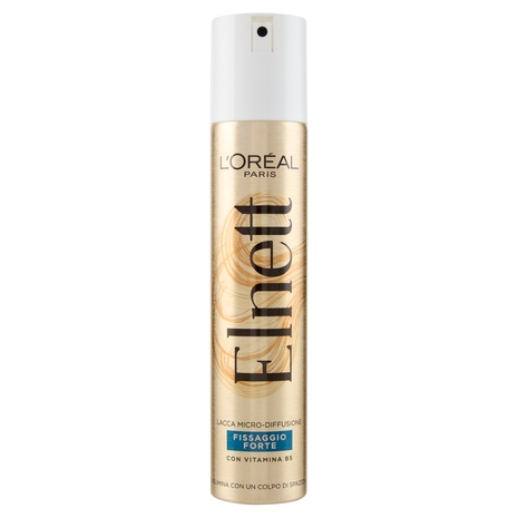 L'Oreal Paris Elnett Lacca fissaggio forte, fissa le acconciature, non appesantisce, 200 ml